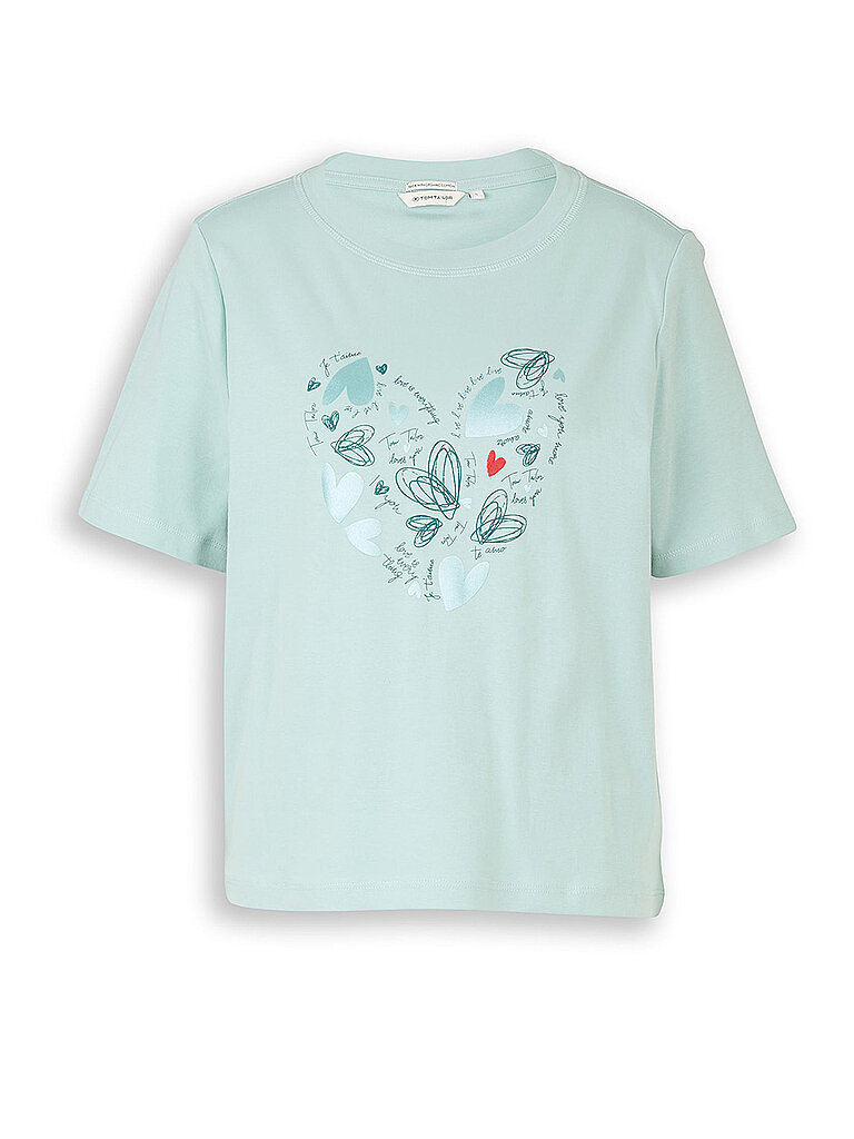 TOM TAILOR T-Shirt  mint   XS damen 3